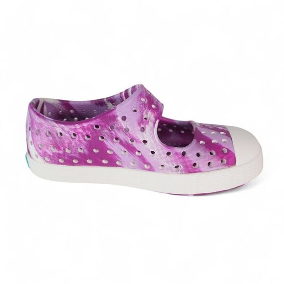 Native Jefferson Juniper 'Blossom' Pink White Marbled Slip-on Shoes Toddler C6 - Picture 7 of 10
